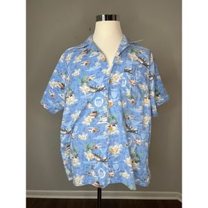 Vintage Kamp U.S. Coast Guard Hawaiian Shirt